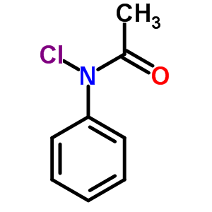 N-chloroacetanilideStructure,579-11-3Structure N-chloroacetanilide Structure,579-11-3Structure