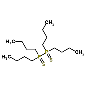 Diphosphine,1,1,2,2-tetrabutyl-, 1,2-disulfideStructure,5958-53-2Structure Diphosphine,1,1,2,2-tetrabutyl-, 1,2-disulfide Structure,5958-53-2Structure