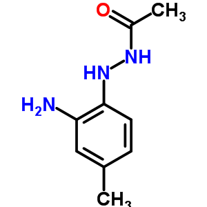 N-(2-氨基-4-甲基-苯基)乙酰肼結(jié)構(gòu)式_60882-66-8結(jié)構(gòu)式