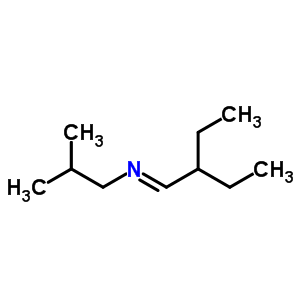 N-(2-乙基丁基)-2-甲基-1-丙胺結(jié)構(gòu)式_61385-78-2結(jié)構(gòu)式
