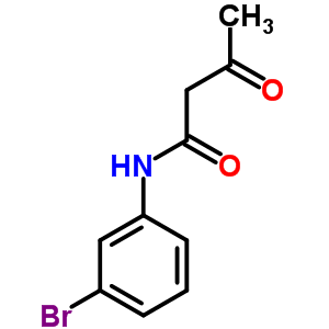 N-(3-溴苯基)-3-氧代丁酰胺結(jié)構(gòu)式_61579-06-4結(jié)構(gòu)式