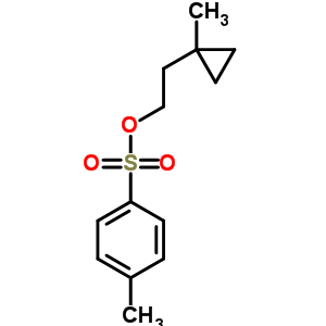 1-甲基-環(huán)丙烷乙醇 1-(4-甲基苯磺酸鹽)結(jié)構(gòu)式_63064-32-4結(jié)構(gòu)式