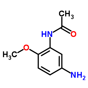 N-(5-氨基-2-甲氧基苯基)乙酰胺結構式_64353-88-4結構式