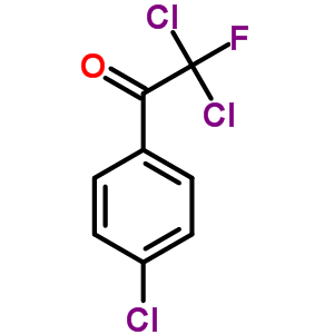 Ethanone,2,2-dichloro-1-(4-chlorophenyl)-2-fluoro-Structure,655-30-1Structure Ethanone,2,2-dichloro-1-(4-chlorophenyl)-2-fluoro- Structure,655-30-1Structure