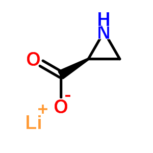 L-aziri二ne-2-羧酸 lithiumsalt結(jié)構(gòu)式_67413-27-8結(jié)構(gòu)式