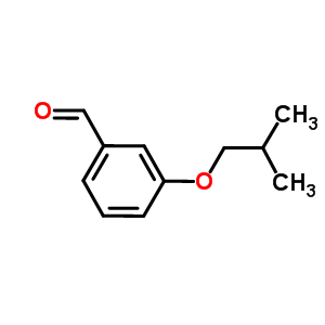 3-IsobutoxybenzaldehydeStructure,67698-69-5Structure 3-Isobutoxybenzaldehyde Structure,67698-69-5Structure