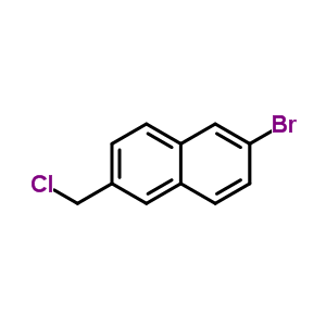 2-溴-6-(氯甲基)-萘結(jié)構(gòu)式_689290-84-4結(jié)構(gòu)式