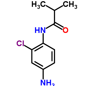 N-(4-氨基-2-氯苯基)-2-甲基丙酰胺結(jié)構(gòu)式_741271-91-0結(jié)構(gòu)式