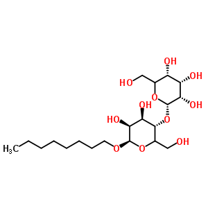Octyl 4-o-(b-d-galactopyranosyl)-β-d-glucopyranoside Structure,74513-17-0Structure