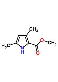 1H-pyrrole-2-carboxylicacid,3,5-dimethyl-,methylester(9ci) Structure,74999-36-3Structure