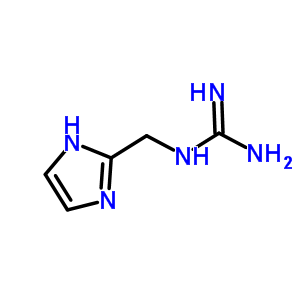 N-(1H-咪唑-2-甲基)胍結(jié)構(gòu)式_776281-59-5結(jié)構(gòu)式