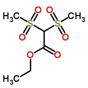 Ethyl 2,2-bis(methylsulfonyl)acetateStructure,78134-99-3Structure Ethyl 2,2-bis(methylsulfonyl)acetate Structure,78134-99-3Structure