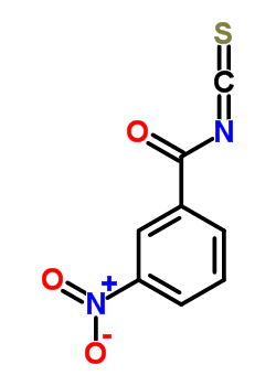 3-硝基異硫氰酸苯甲酰酯結(jié)構(gòu)式_78225-78-2結(jié)構(gòu)式