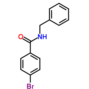 N-芐基-4-溴苯甲酰胺結(jié)構(gòu)式_80311-89-3結(jié)構(gòu)式