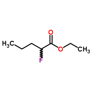 Pentanoic acid, 2-fluoro-, ethyl esterStructure,816-26-2Structure Pentanoic acid, 2-fluoro-, ethyl ester Structure,816-26-2Structure