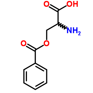 o-苯甲?；?L-絲氨酸結(jié)構(gòu)式_83044-84-2結(jié)構(gòu)式
