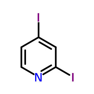 2,4-DiiodopyridineStructure,83674-71-9Structure 2,4-Diiodopyridine Structure,83674-71-9Structure