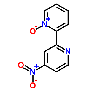 4’-硝基-2,2’-聯(lián)吡啶-1-氧化物結(jié)構(gòu)式_84175-05-3結(jié)構(gòu)式
