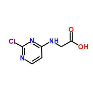 N-(2-氯-4-嘧啶)-甘氨酸結(jié)構(gòu)式_849751-74-2結(jié)構(gòu)式