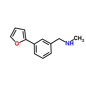 N-[3-(2-呋喃基)芐基]-n-甲胺結(jié)構(gòu)式_857284-27-6結(jié)構(gòu)式