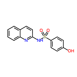 N-(2-喹啉基)-1-苯酚-4-磺酰胺結(jié)構(gòu)式_875227-77-3結(jié)構(gòu)式