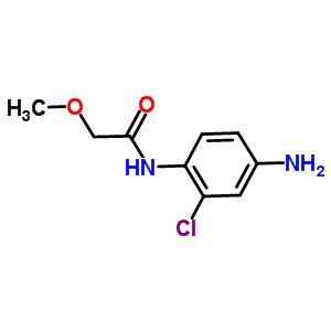 N-(4-氨基-2-氯苯基)-2-甲氧基乙酰胺結(jié)構(gòu)式_926219-03-6結(jié)構(gòu)式